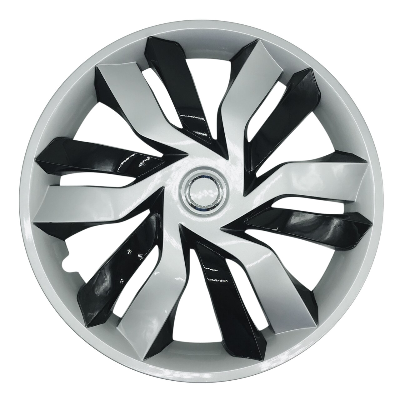MWC 446665 Hubcaps Wheel Covers 15 inch 4 Set Silver-Black